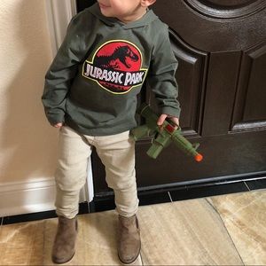 H&M Jurassic Park hoodie shirt